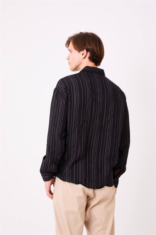 Wholesale Mens Black Shirt 