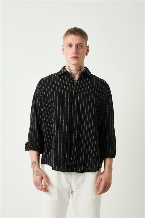 Wholesale Mens Black Shirt 