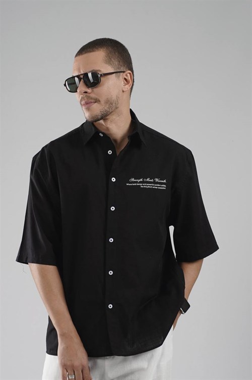 Wholesale Mens Black Shirt