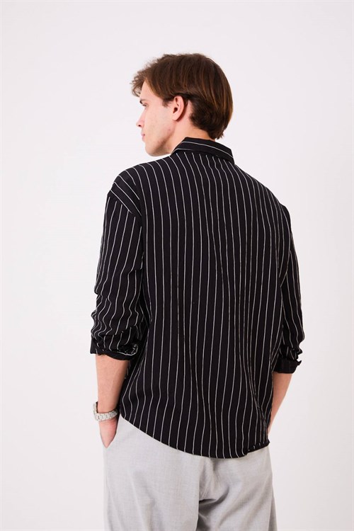 Wholesale Mens Black Shirt 
