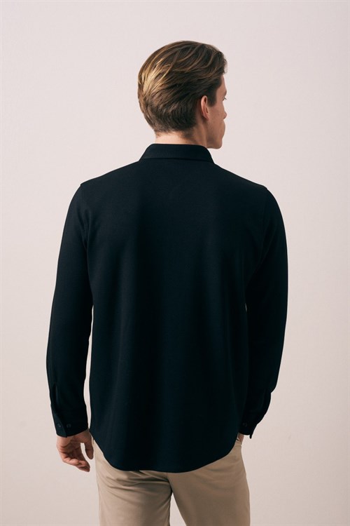 Wholesale Mens Black Shirt
