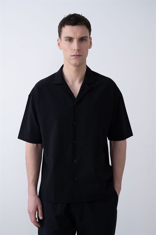 Wholesale Mens Black Shirt