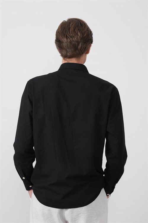 Wholesale Mens Black Shirt