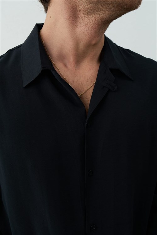 Wholesale Mens Black Shirt