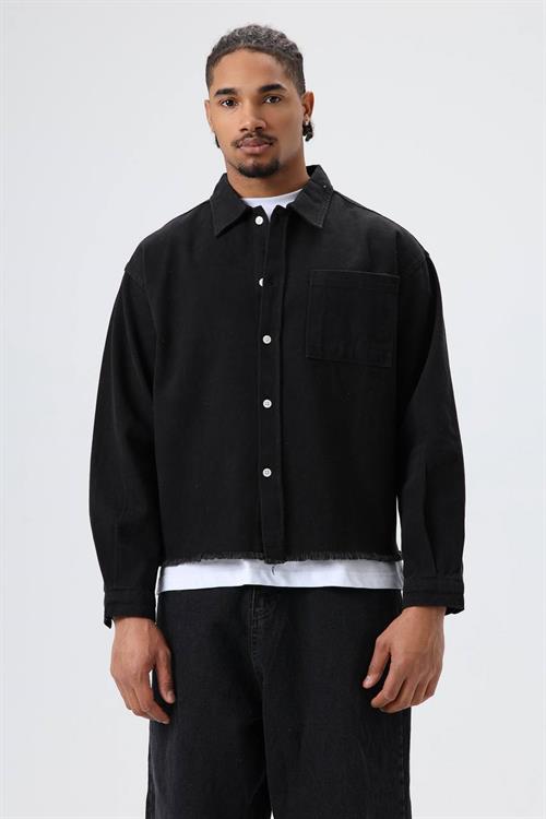 Wholesale Mens Black Shirt 