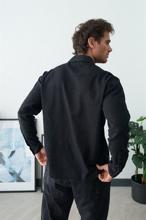 Wholesale Mens Black Shirt