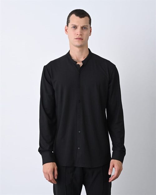 Wholesale Mens Black Shirt