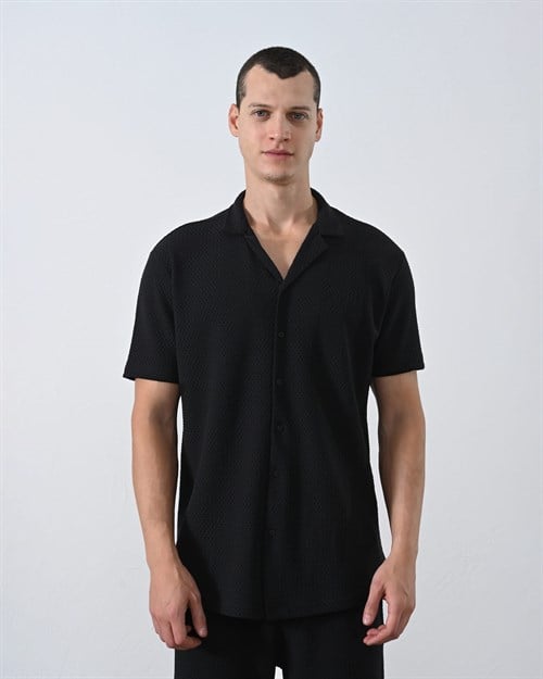 Wholesale Mens Black Shirt