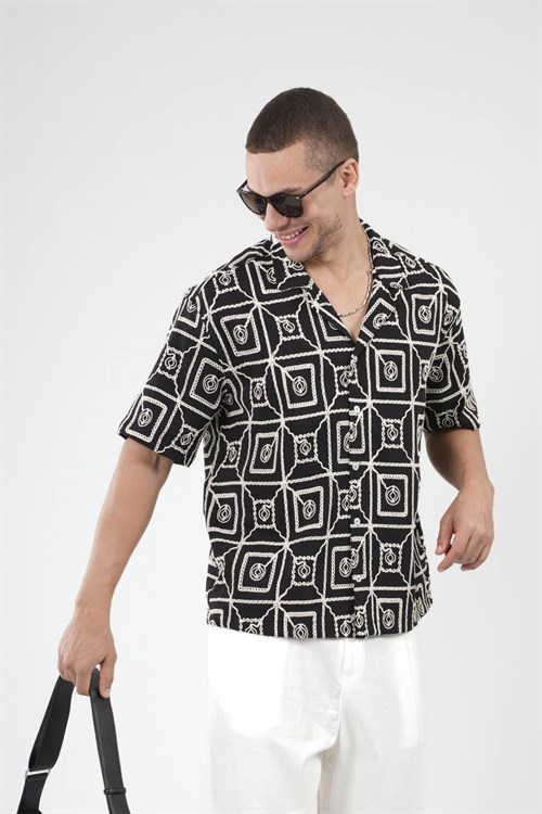 Wholesale Mens Black Shirt