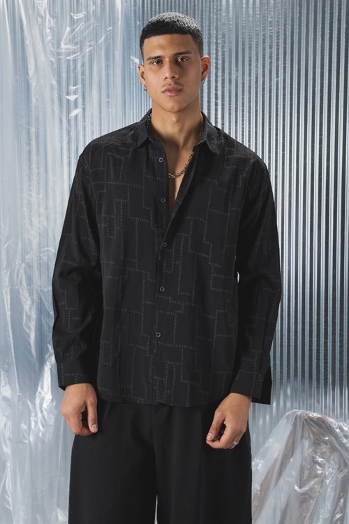Wholesale Mens Black Shirt