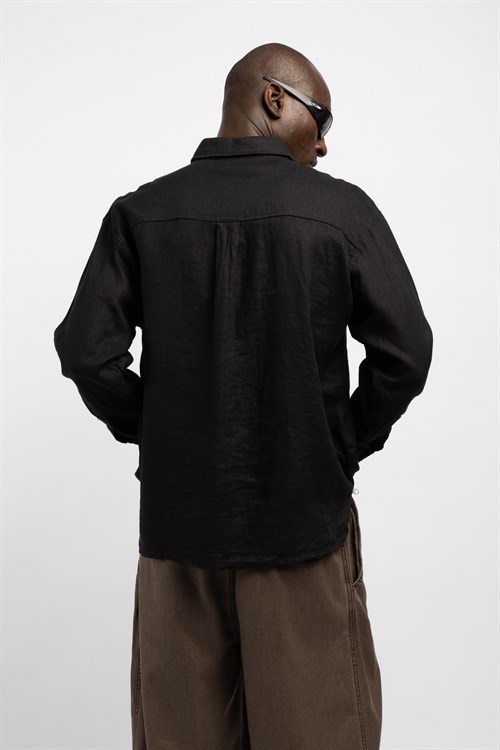 Wholesale Mens Black Shirt