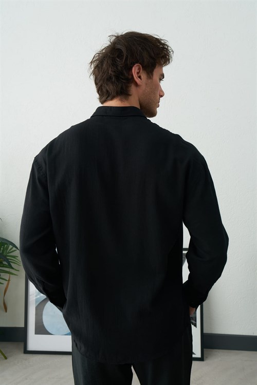 Wholesale Mens Black Shirt