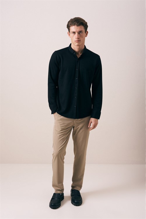 Wholesale Mens Black Shirt