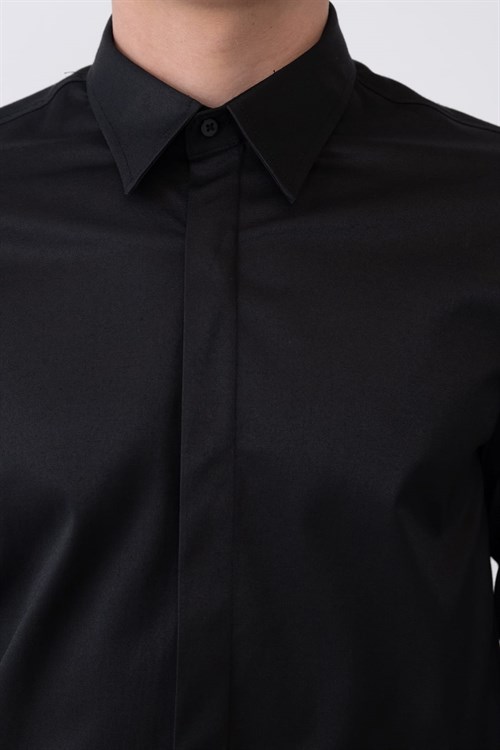Wholesale Mens Black Shirt