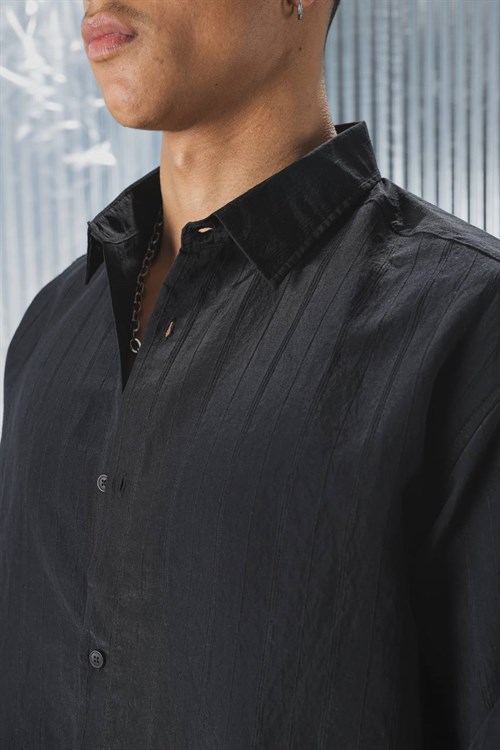 Wholesale Mens Black Shirt