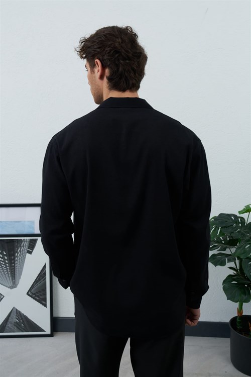 Wholesale Mens Black Shirt
