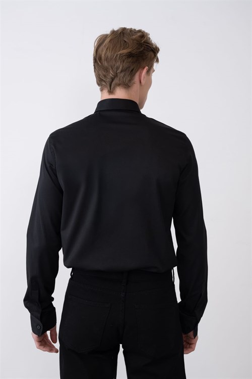 Wholesale Mens Black Shirt