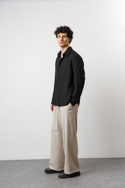 Wholesale Mens Black Shirt