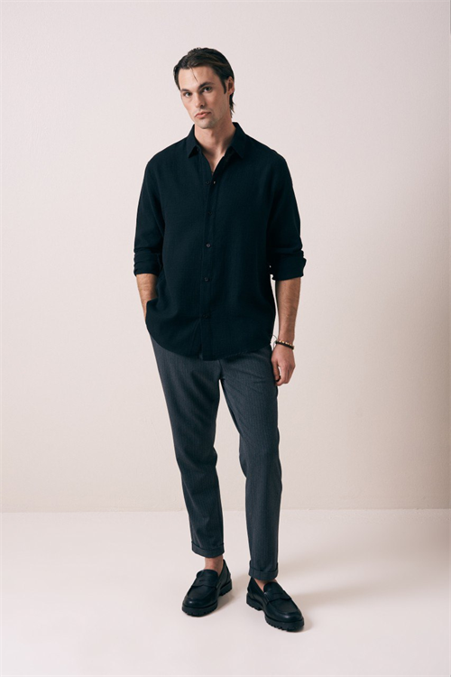 Wholesale Mens Black Shirt