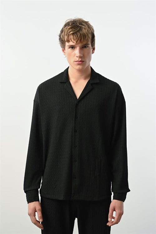 Wholesale Mens Black Shirt
