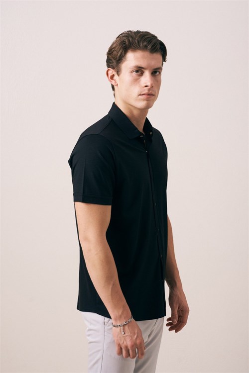 Wholesale Mens Black Shirt