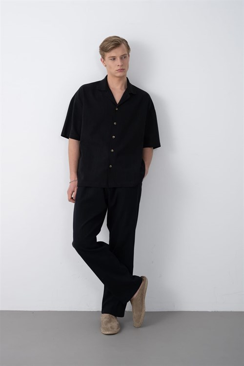 Wholesale Mens Black Shirt