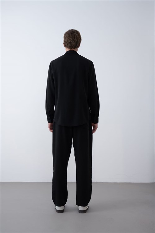 Wholesale Mens Black Shirt