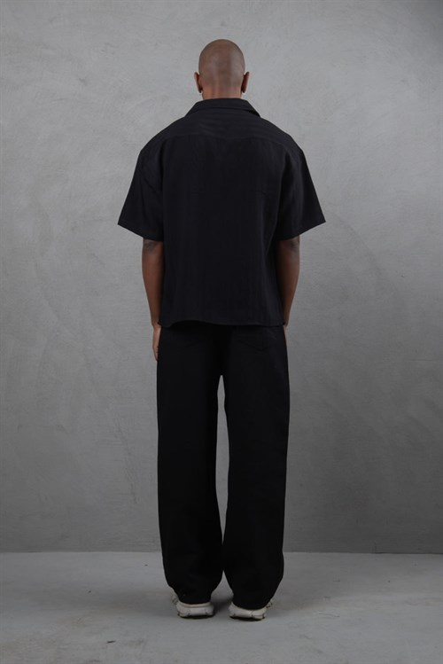 Wholesale Mens Black Shirt