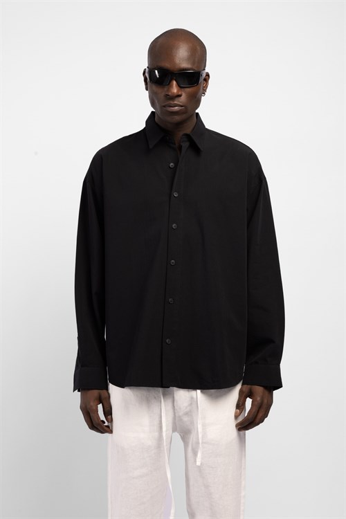 Wholesale Mens Black Shirt