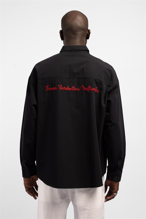 Wholesale Mens Black Shirt