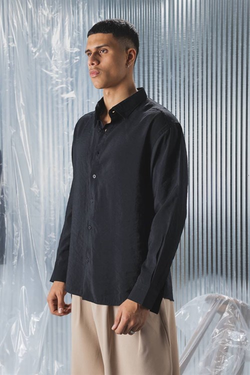 Wholesale Mens Black Shirt