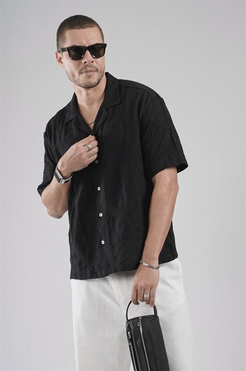Wholesale Mens Black Shirt