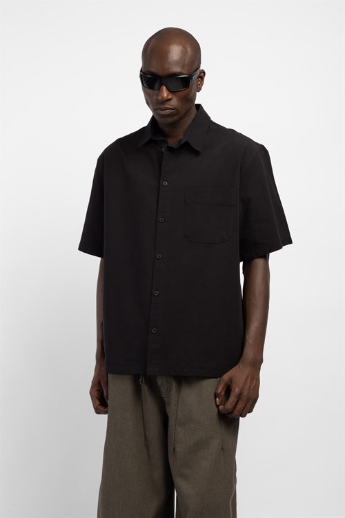 Wholesale Mens Black Shirt