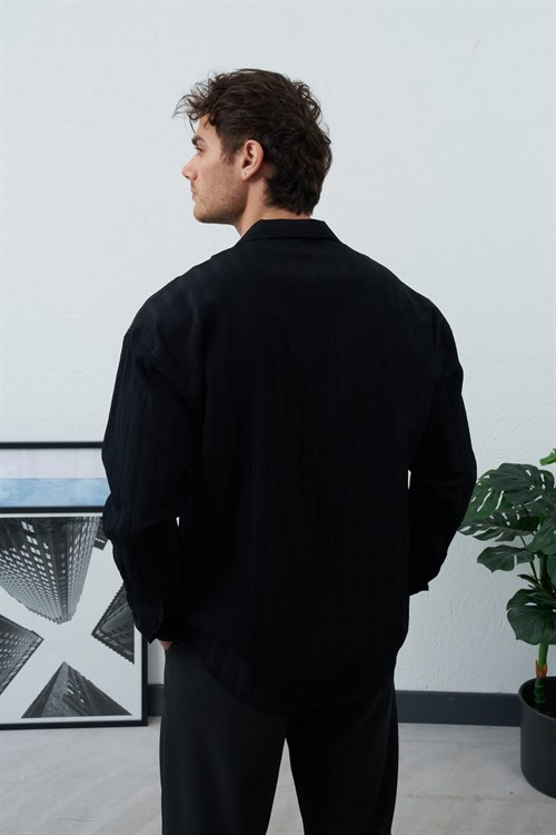 Wholesale Mens Black Shirt