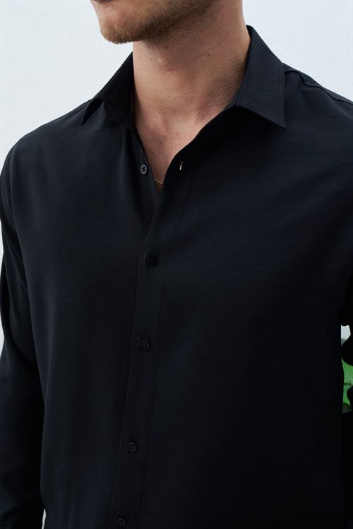 Wholesale Mens Black Shirt