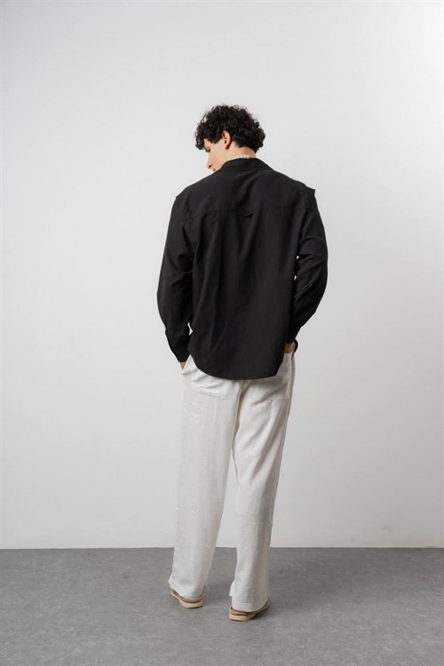 Wholesale Mens Black Shirt