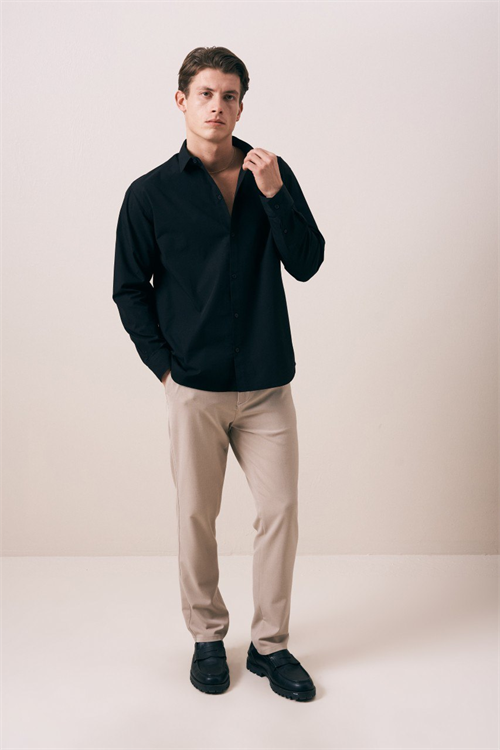 Wholesale Mens Black Shirt