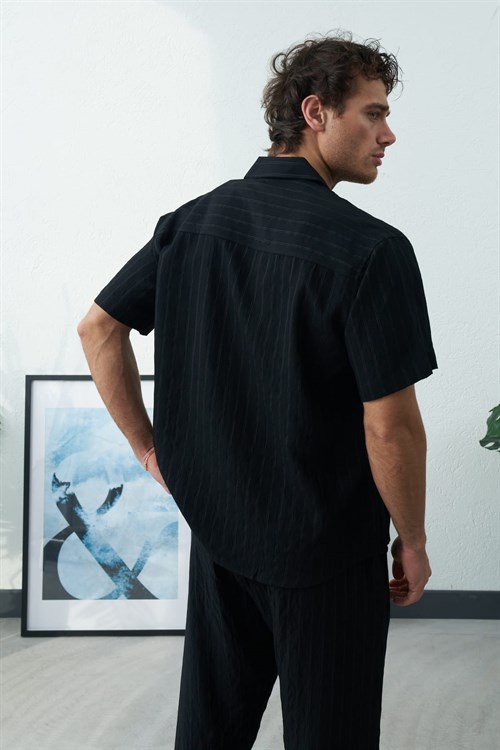 Wholesale Mens Black Shirt