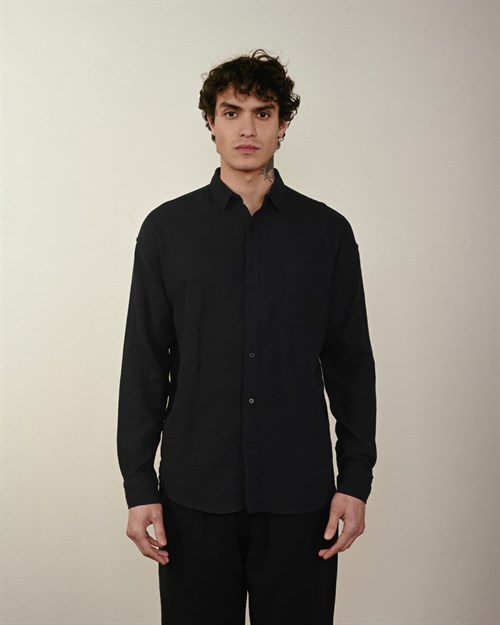 Wholesale Mens Black Shirt