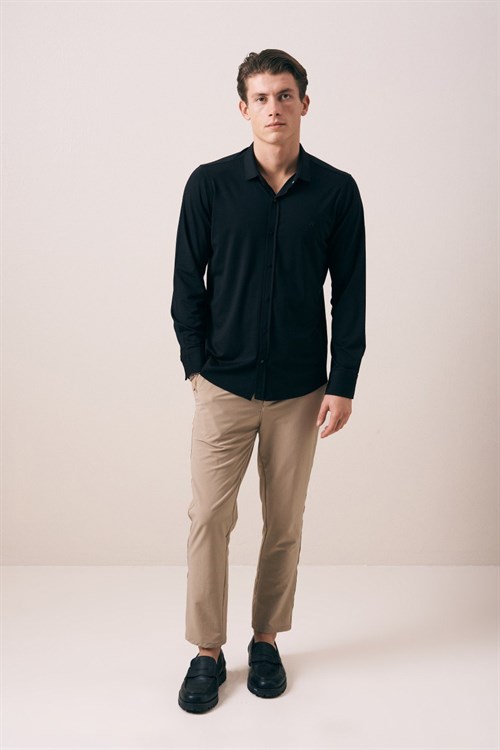 Wholesale Mens Black Shirt