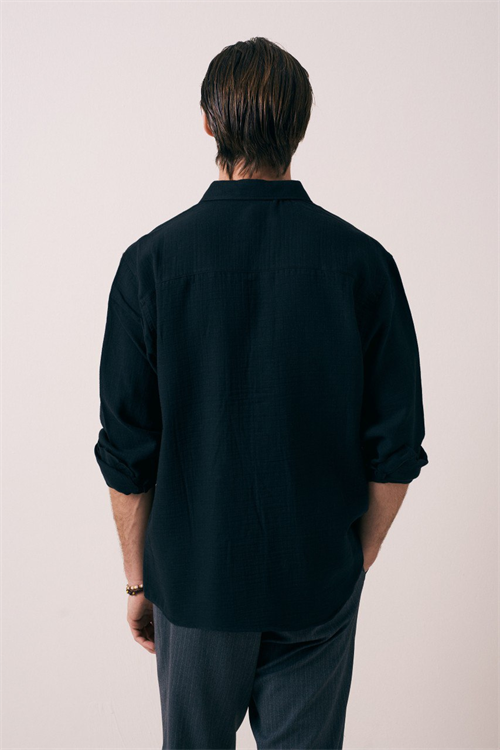 Wholesale Mens Black Shirt