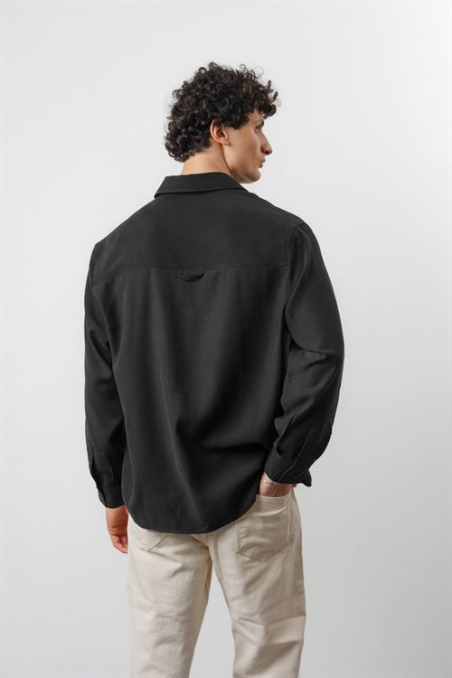 Wholesale Mens Black Shirt