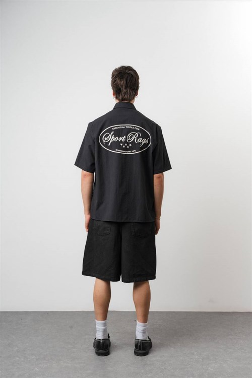 Wholesale Mens Black Shirt