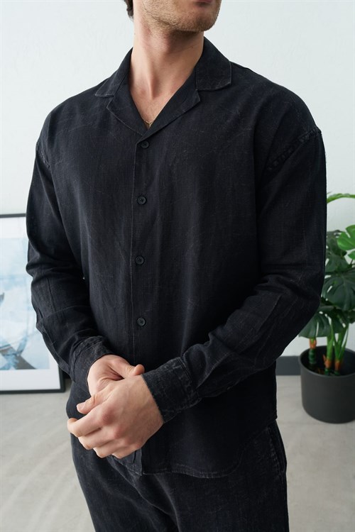Wholesale Mens Black Shirt