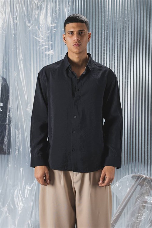 Wholesale Mens Black Shirt