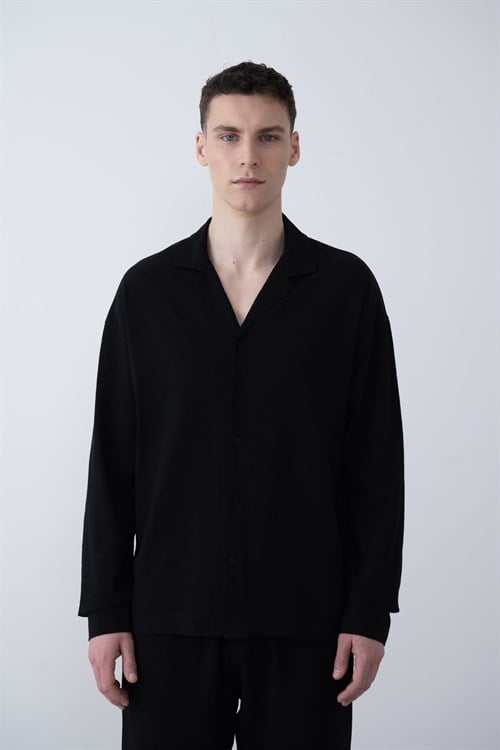 Wholesale Mens Black Shirt