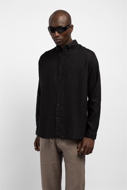 Wholesale Mens Black Shirt