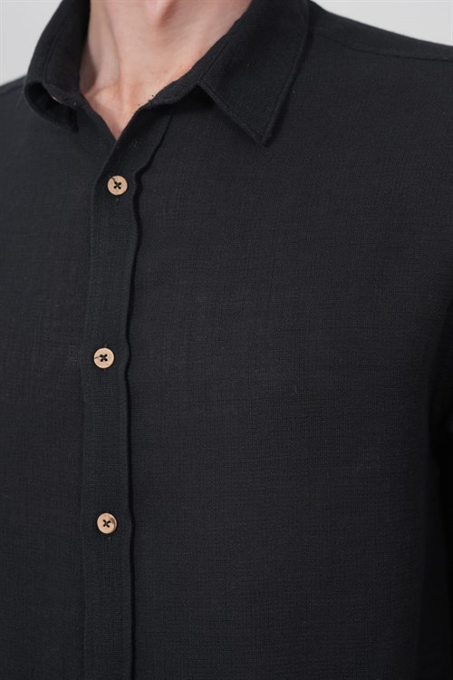 Wholesale Mens Black Shirt