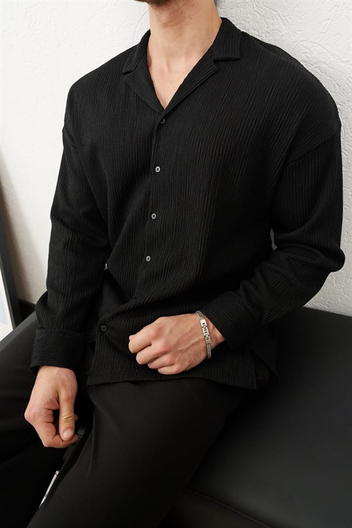 Wholesale Mens Black Shirt