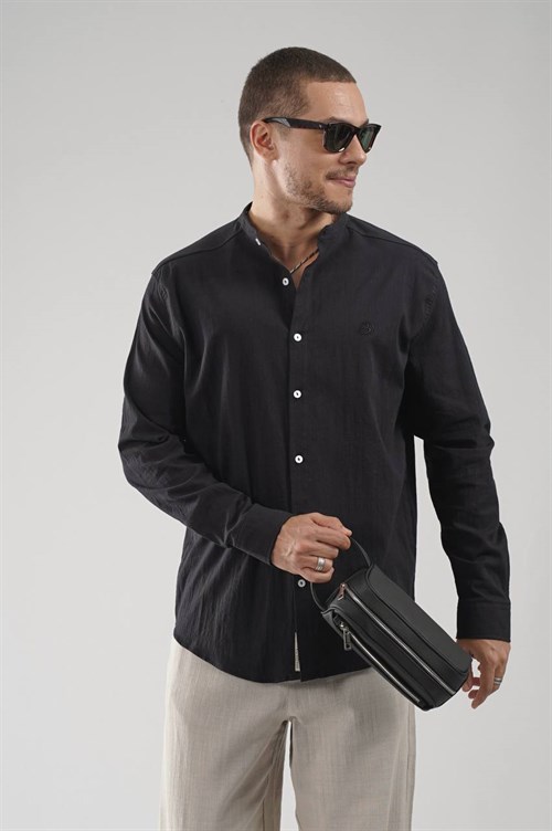 Wholesale Mens Black Shirt